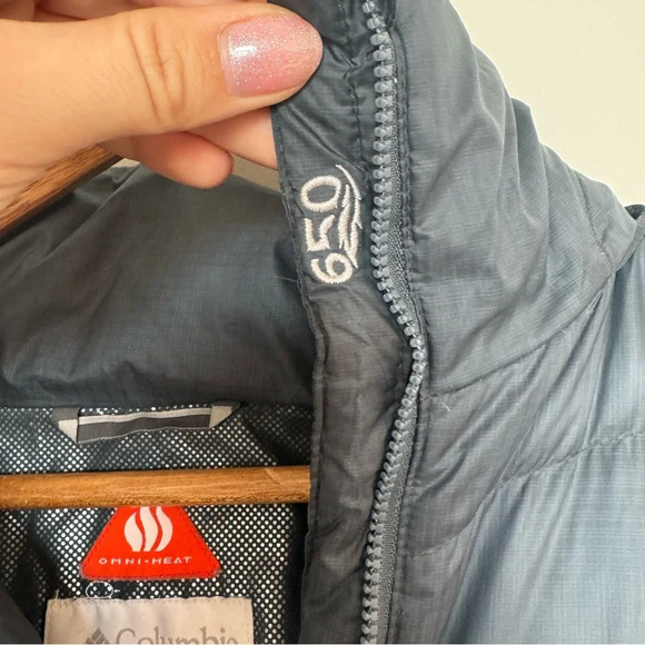 Women's Columbia 650 down Black Puffer Jacket S - Picture 4 of 7